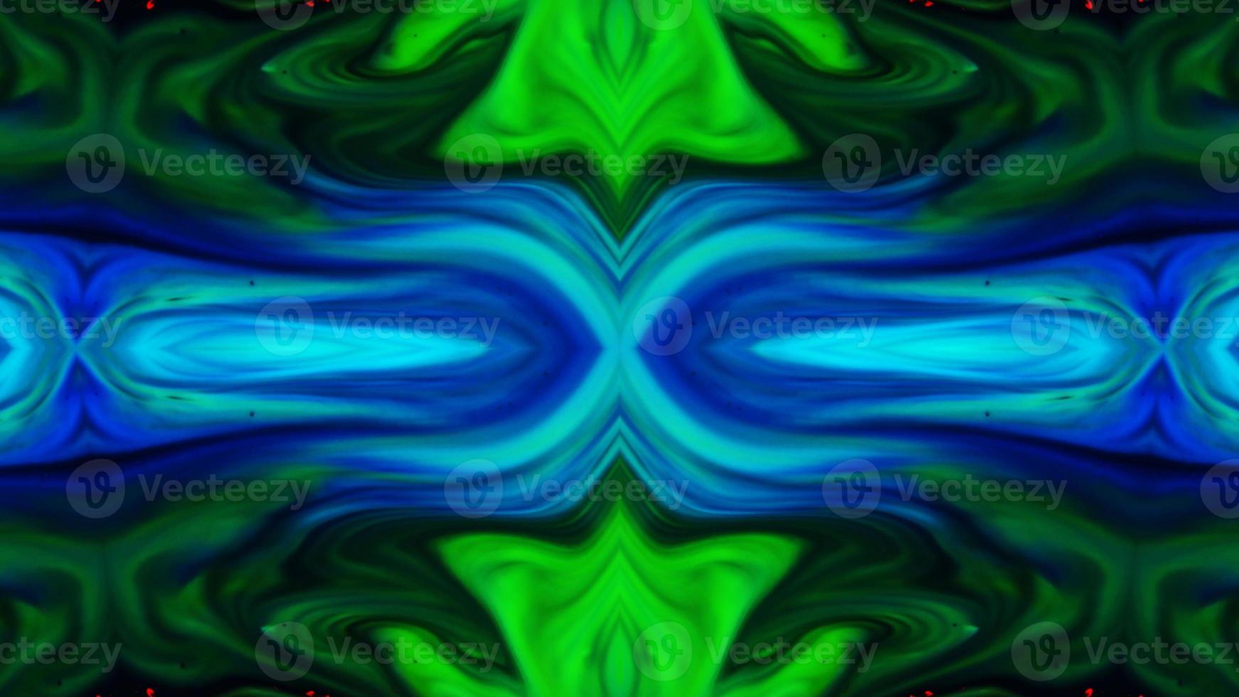 Wonderful Kaleidoscope Backgrounds Created From Colorful Ink Paint Spread photo