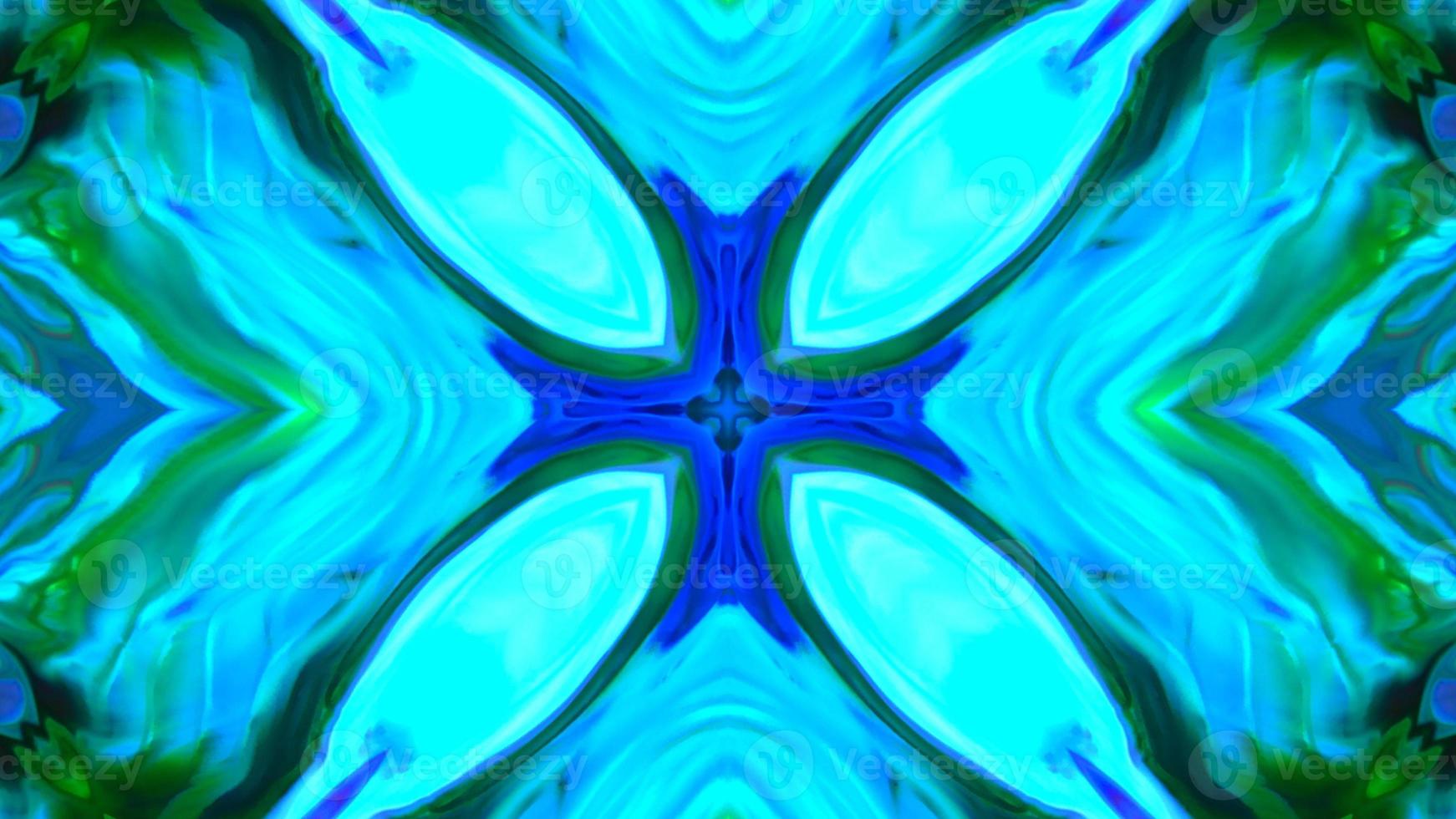 Wonderful Kaleidoscope Backgrounds Created From Colorful Ink Paint Spread photo