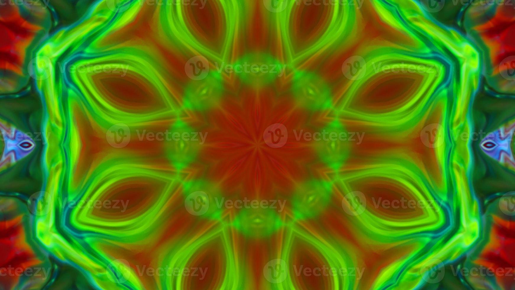 Wonderful Kaleidoscope Backgrounds Created From Colorful Ink Paint Spread photo