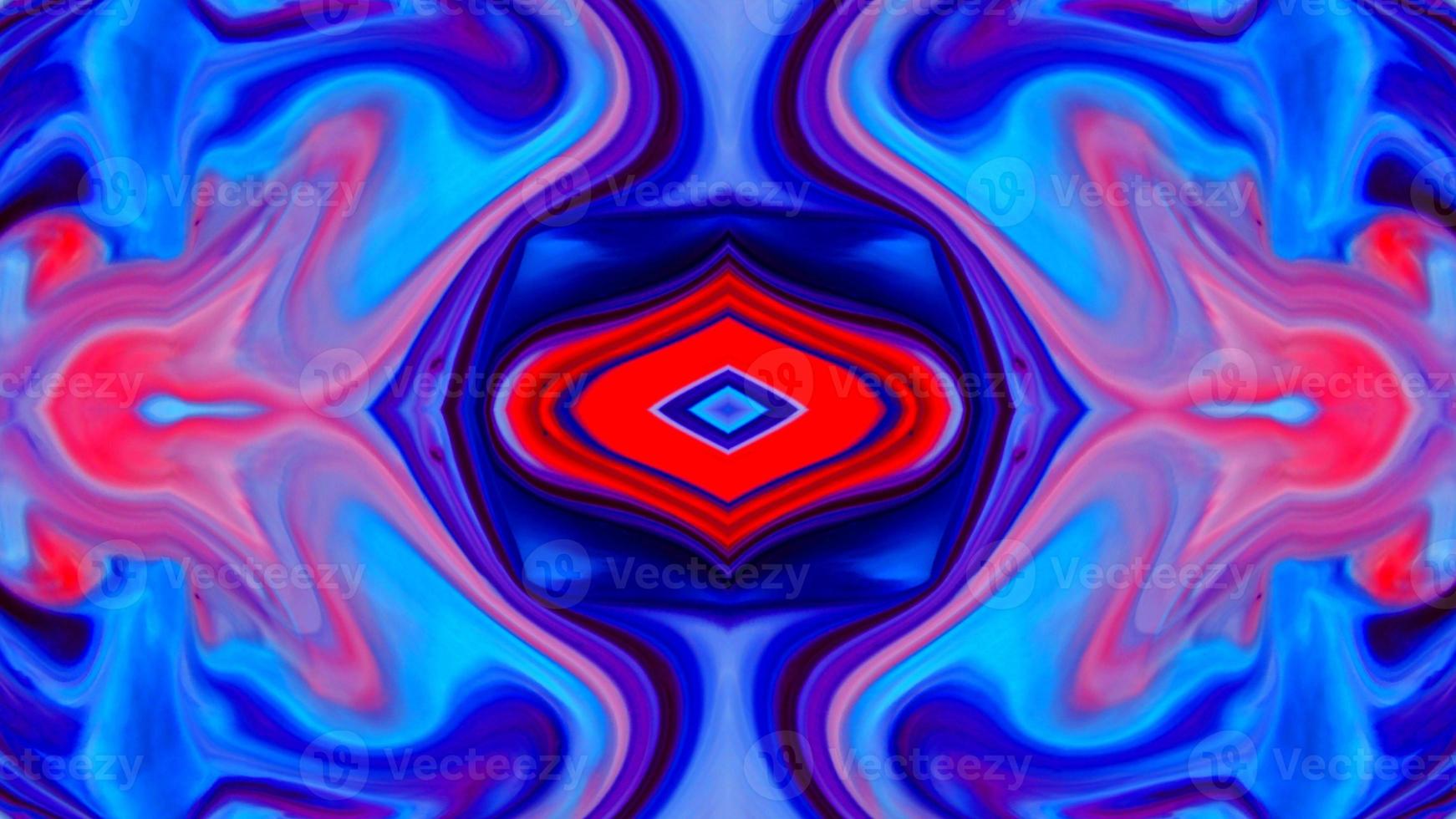 Wonderful Kaleidoscope Backgrounds Created From Colorful Ink Paint Spread photo
