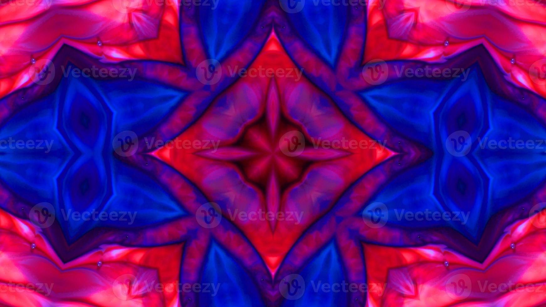 Wonderful Kaleidoscope Backgrounds Created From Colorful Ink Paint Spread photo