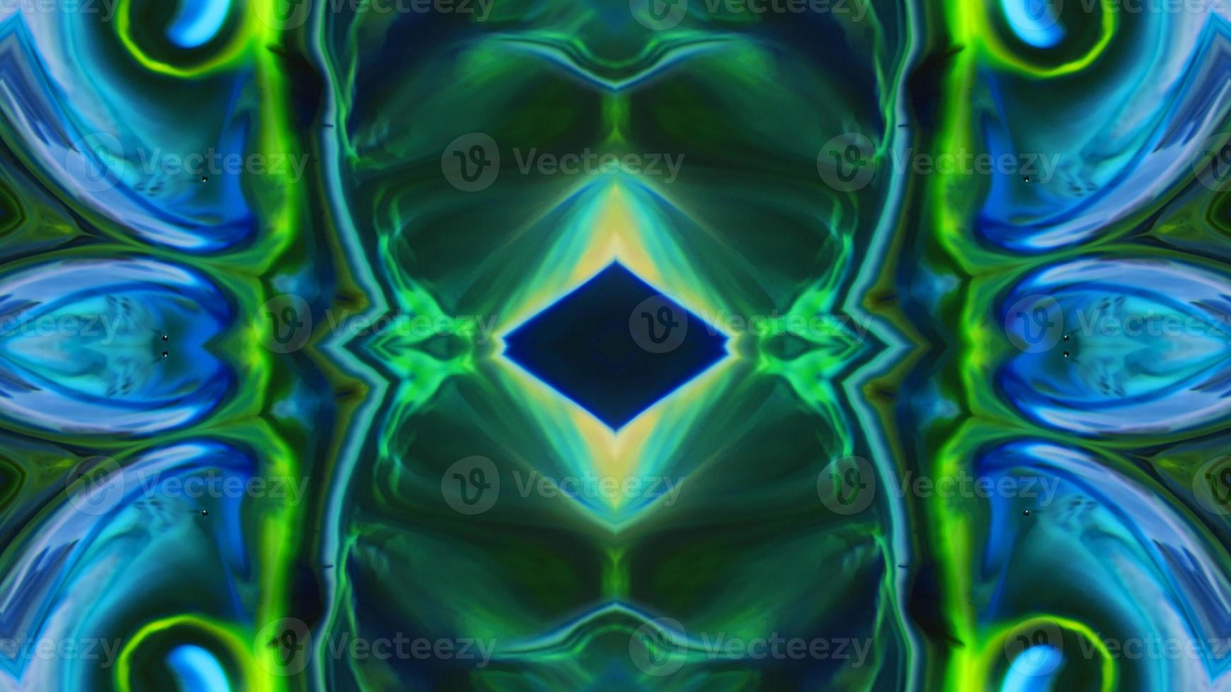 Wonderful Kaleidoscope Backgrounds Created From Colorful Ink Paint Spread photo