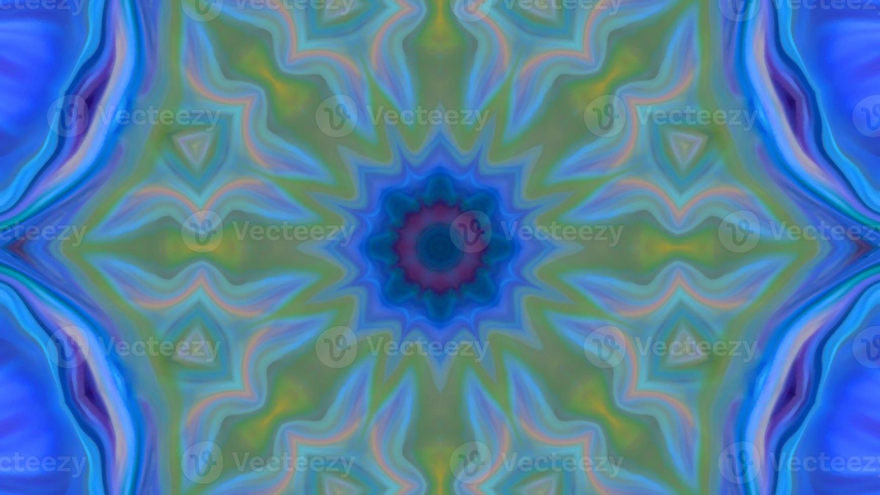 Wonderful Kaleidoscope Backgrounds Created From Colorful Ink Paint Spread photo