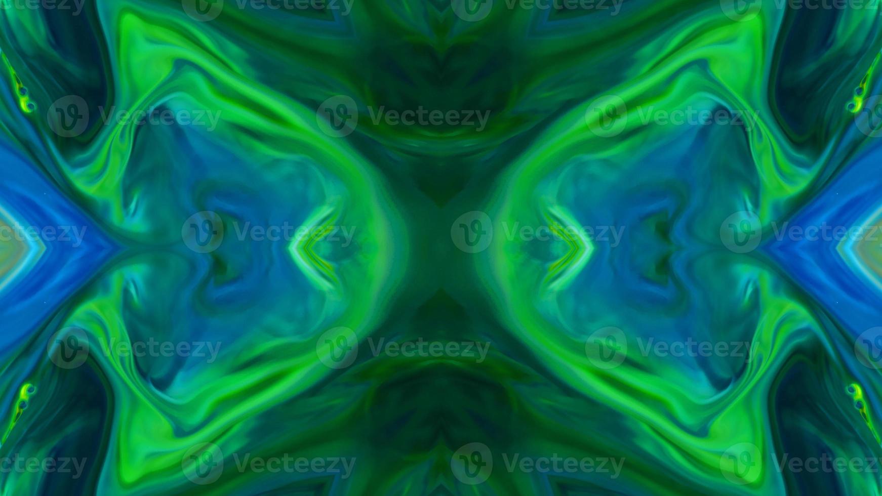 Wonderful Kaleidoscope Backgrounds Created From Colorful Ink Paint Spread photo