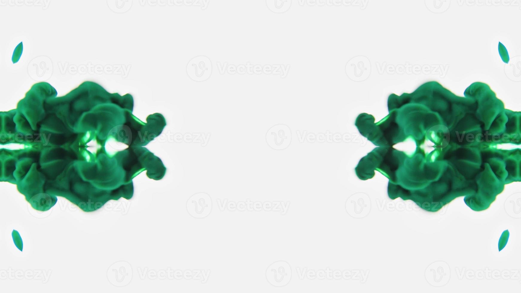 Wonderful Kaleidoscope Backgrounds Created From Colorful Ink Paint Spread photo