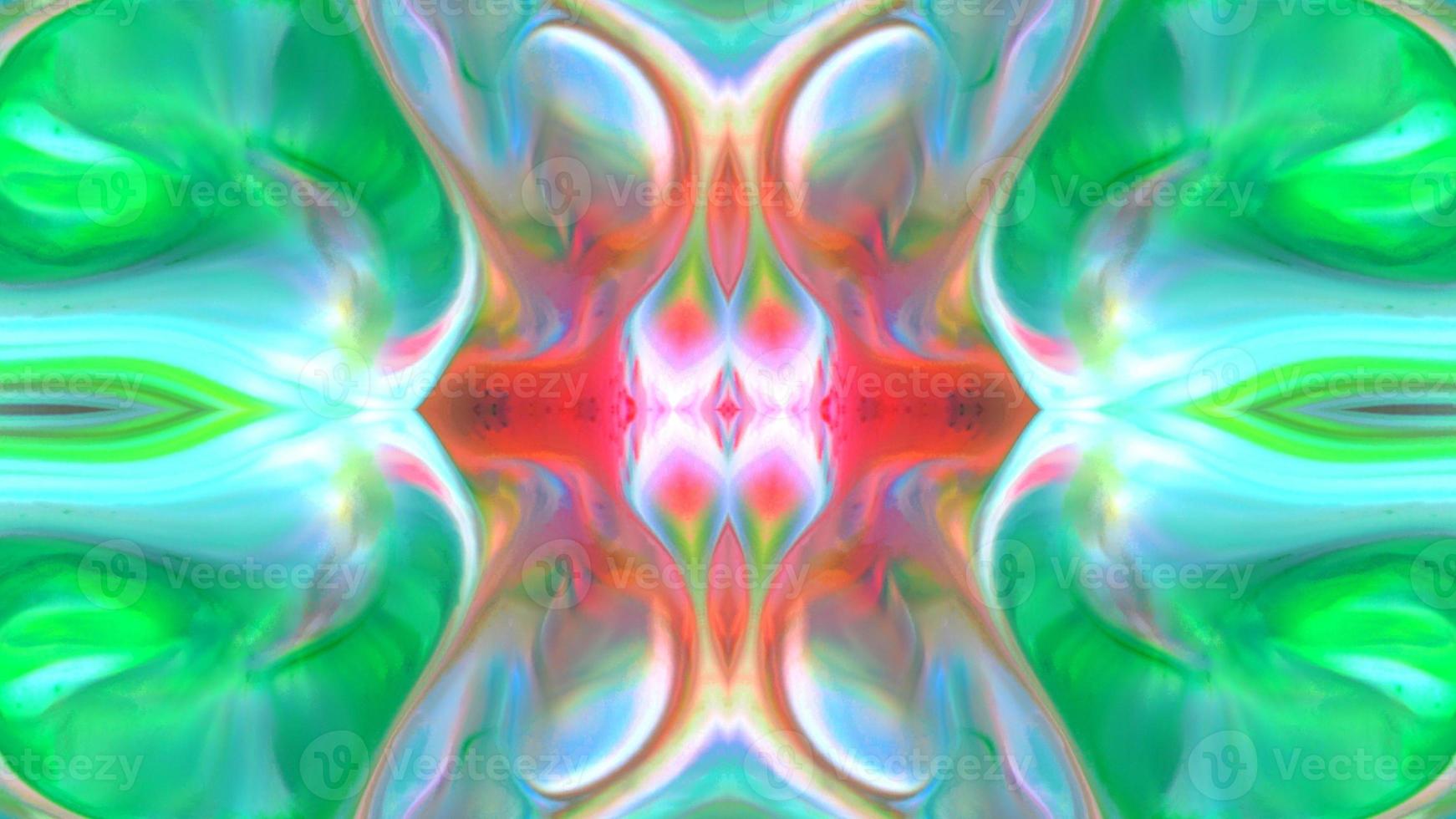Wonderful Kaleidoscope Backgrounds Created From Colorful Ink Paint Spread photo