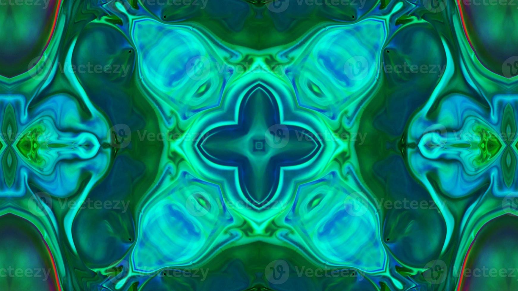 Wonderful Kaleidoscope Backgrounds Created From Colorful Ink Paint Spread photo