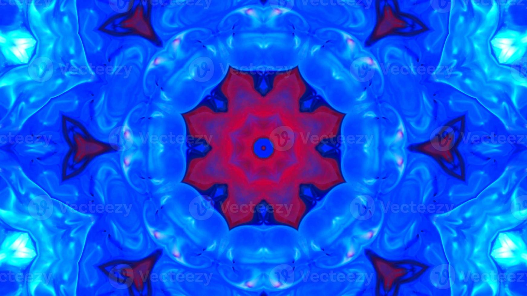 Wonderful Kaleidoscope Backgrounds Created From Colorful Ink Paint Spread photo