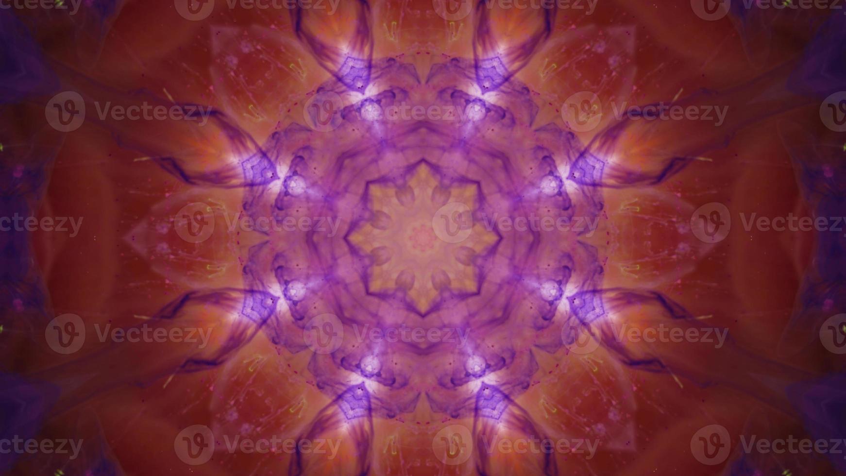 Wonderful Kaleidoscope Backgrounds Created From Colorful Ink Paint Spread photo