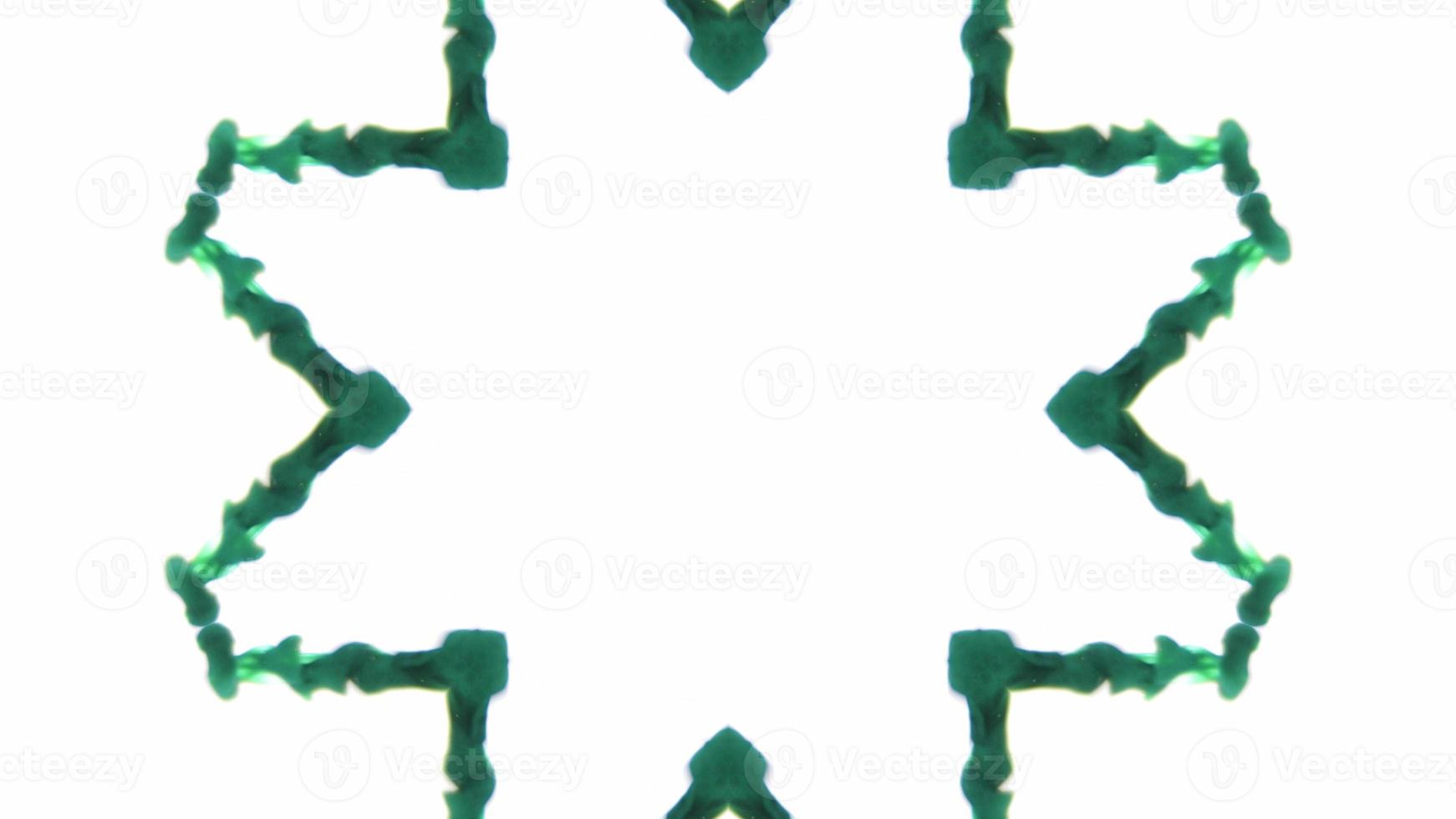 Wonderful Kaleidoscope Backgrounds Created From Colorful Ink Paint Spread photo