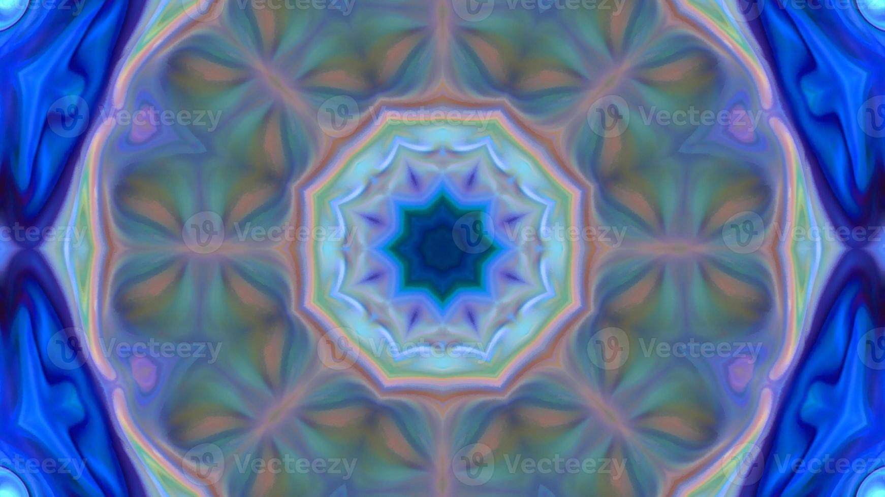 Wonderful Kaleidoscope Backgrounds Created From Colorful Ink Paint Spread photo