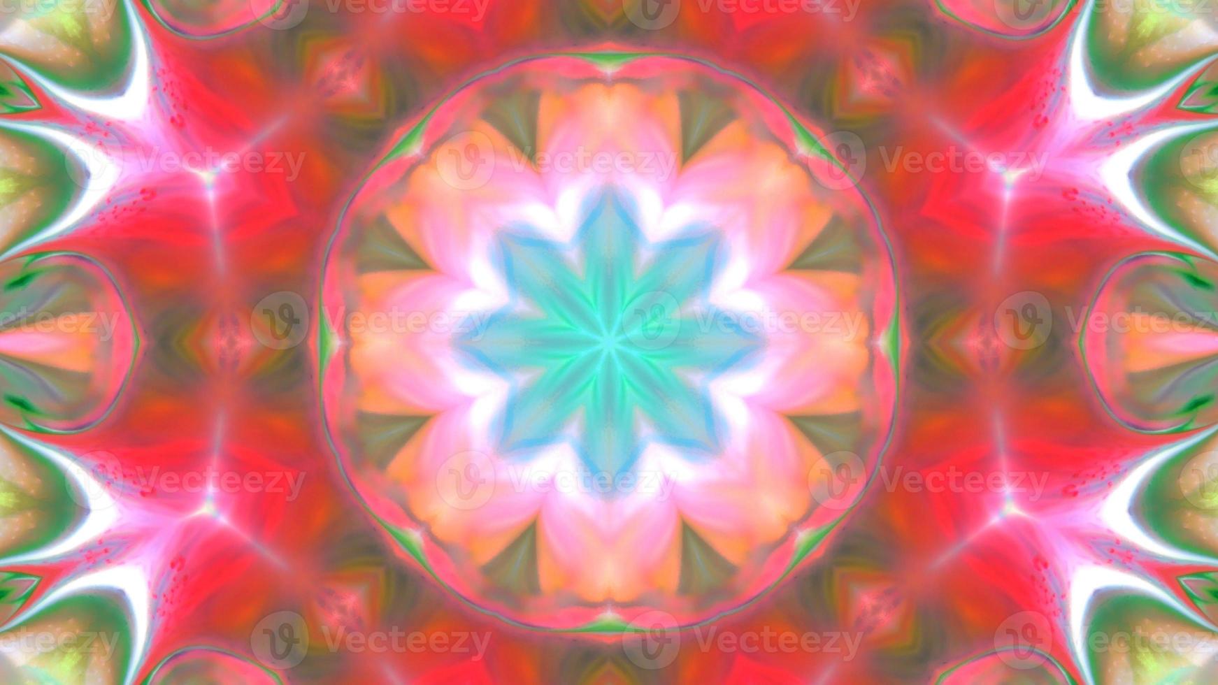Wonderful Kaleidoscope Backgrounds Created From Colorful Ink Paint Spread photo