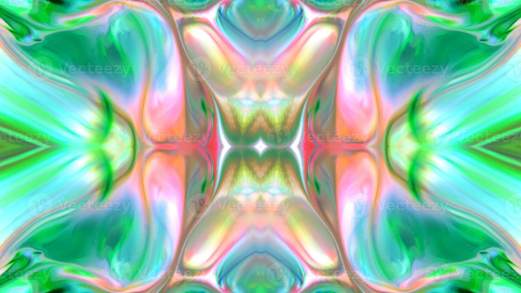 Wonderful Kaleidoscope Backgrounds Created From Colorful Ink Paint Spread photo