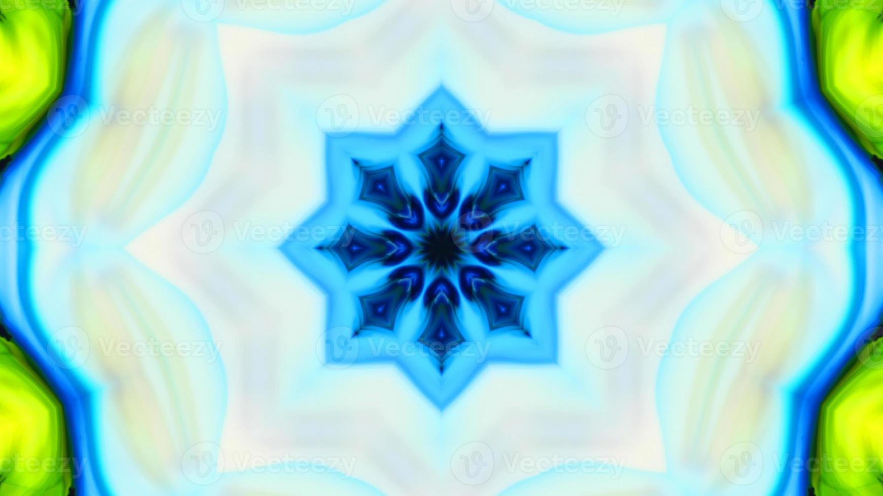 Wonderful Kaleidoscope Backgrounds Created From Colorful Ink Paint Spread photo