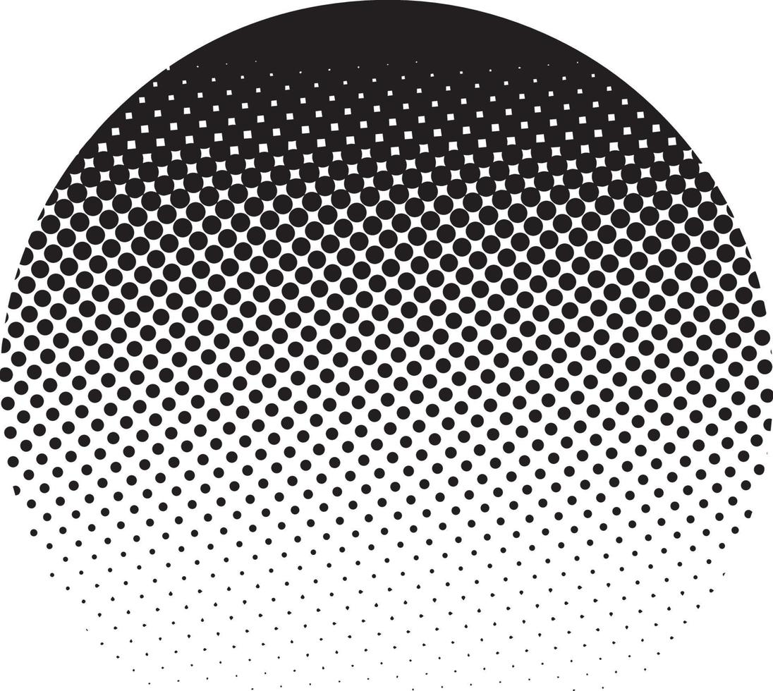 Halftone background design vector