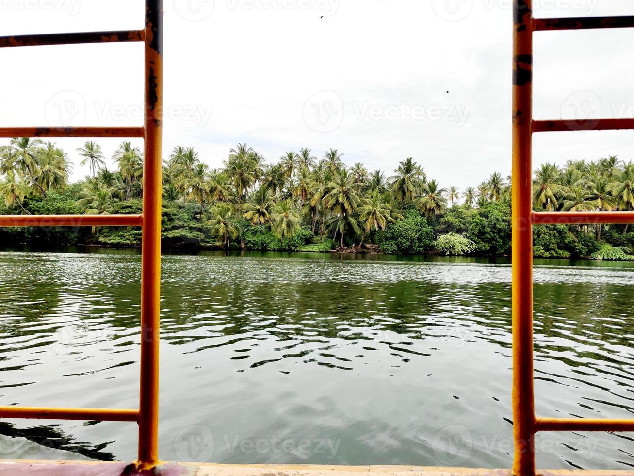 A magnificent view of a beautiful island in india photo