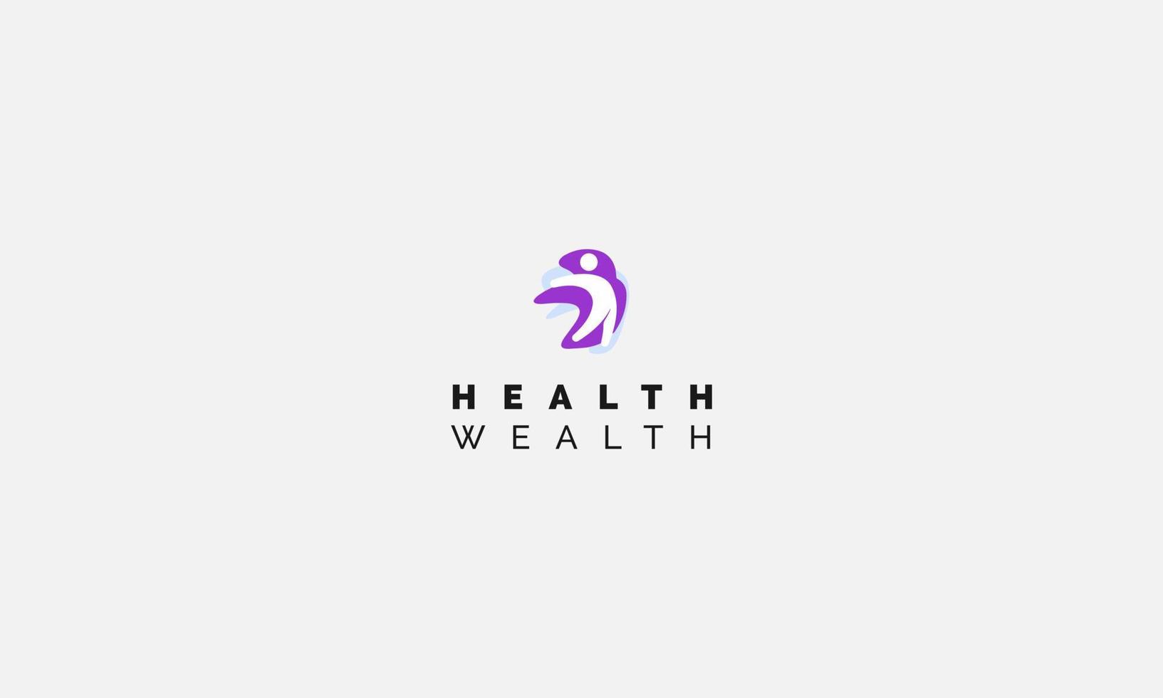 healthy Progress logo Design vector template