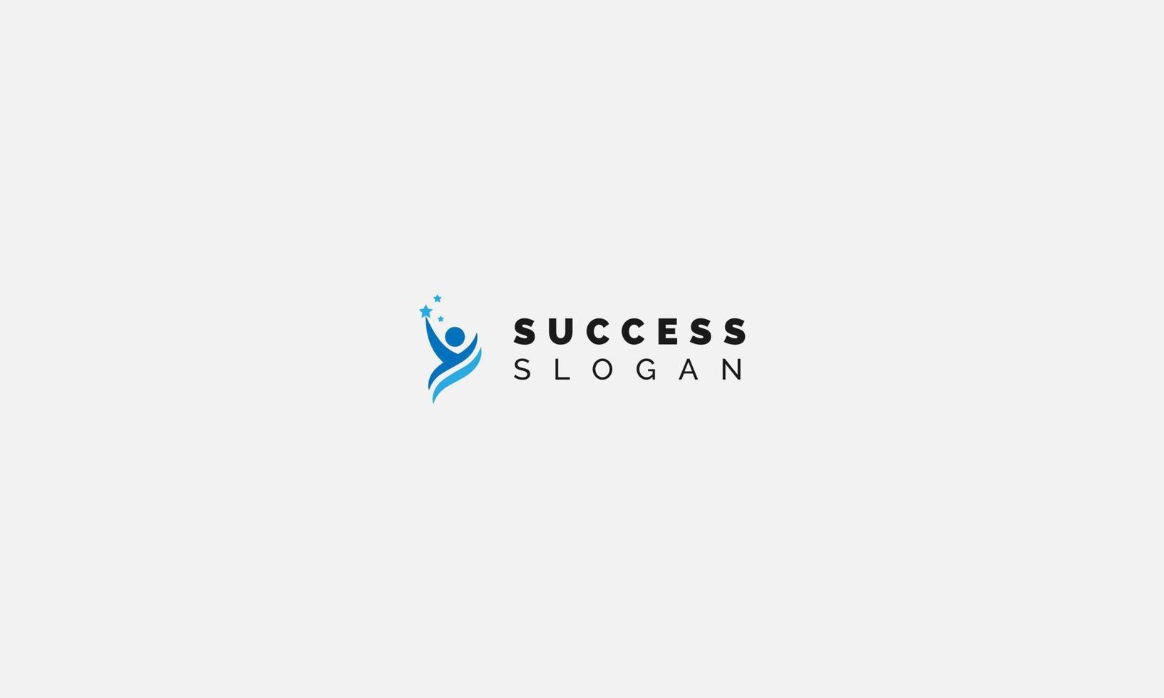 WeSuccess Man Icon Element Template Design Logos vector