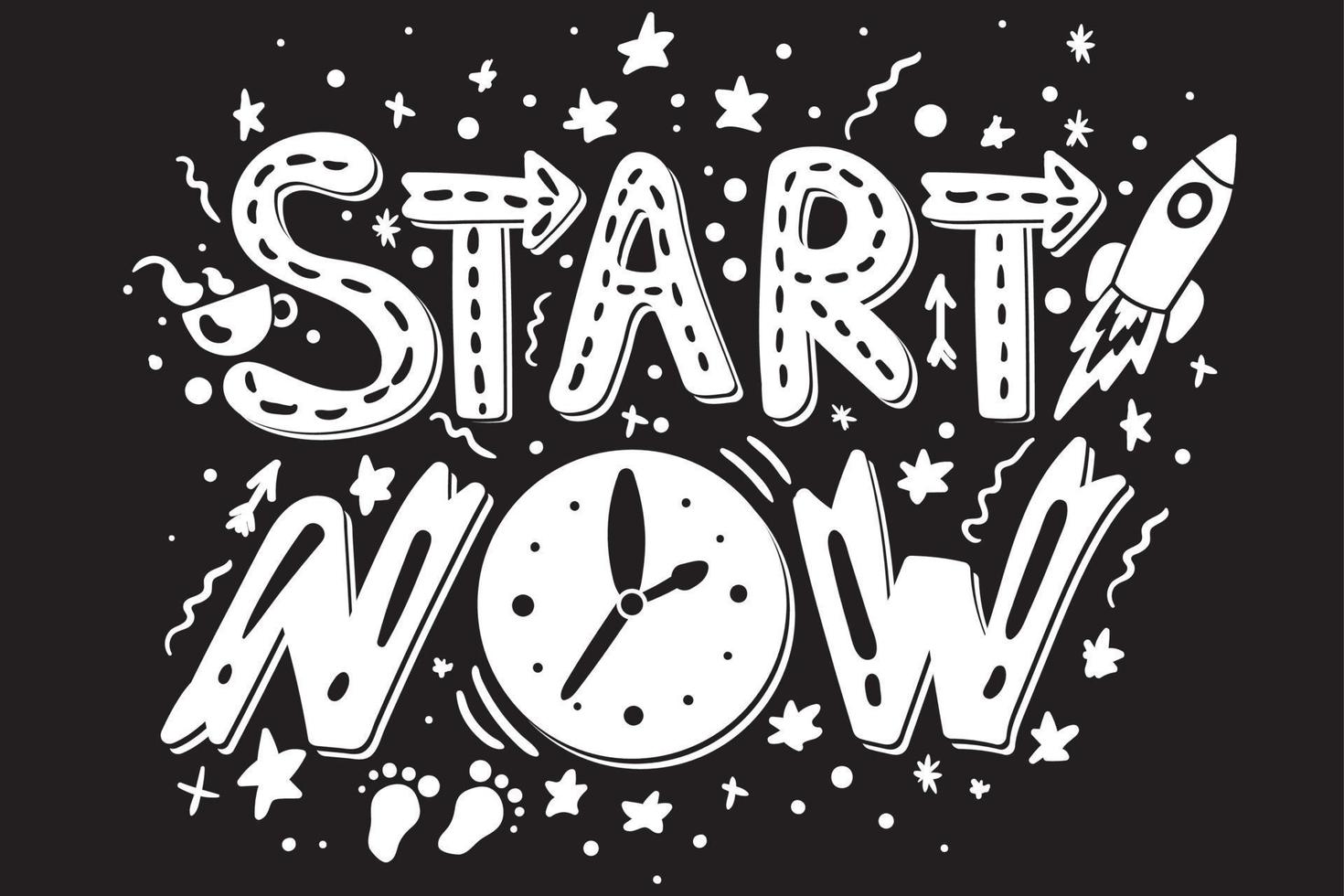 Success Secret - Start Now vector