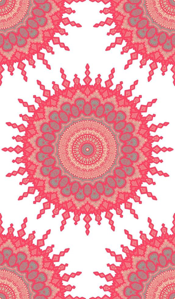 Mandala Seamless Pattern vector