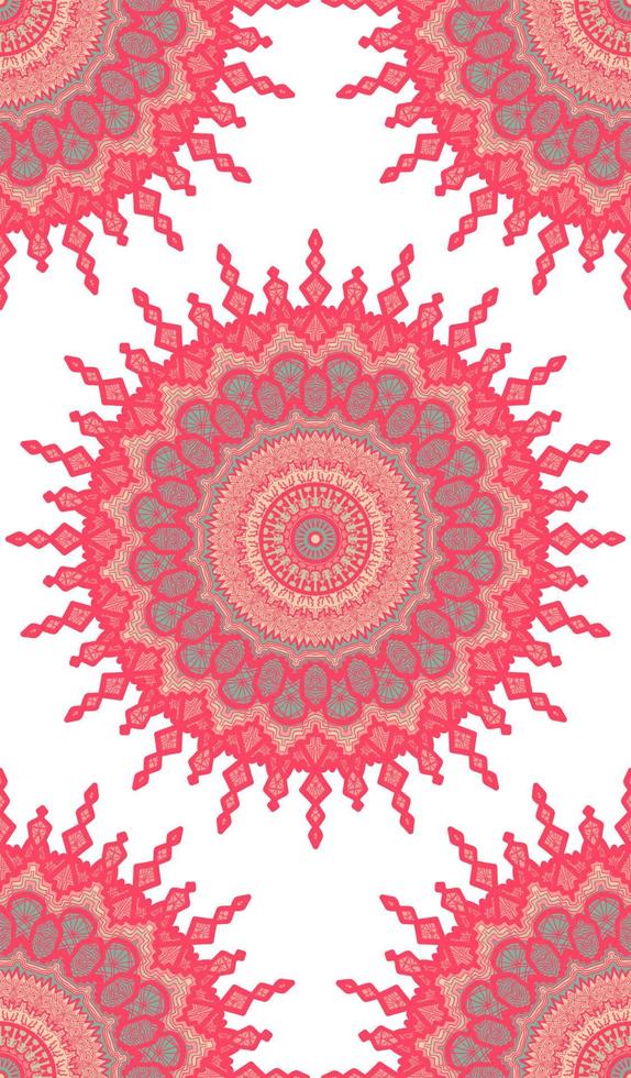 Mandala Seamless Pattern vector