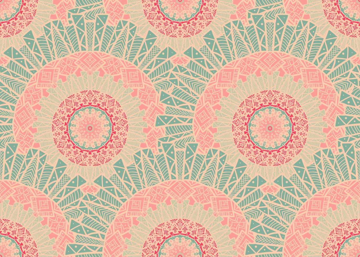 Mandala Seamless Pattern vector