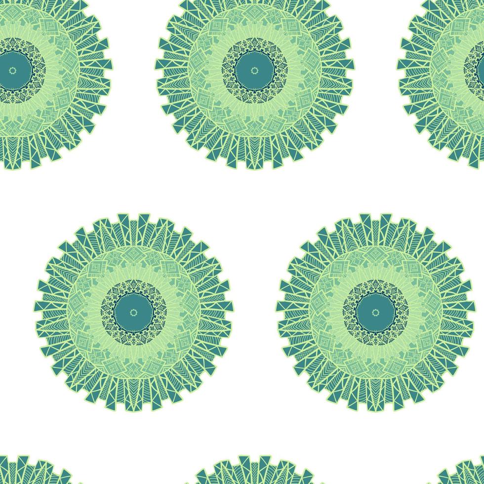 Mandala Seamless Pattern vector