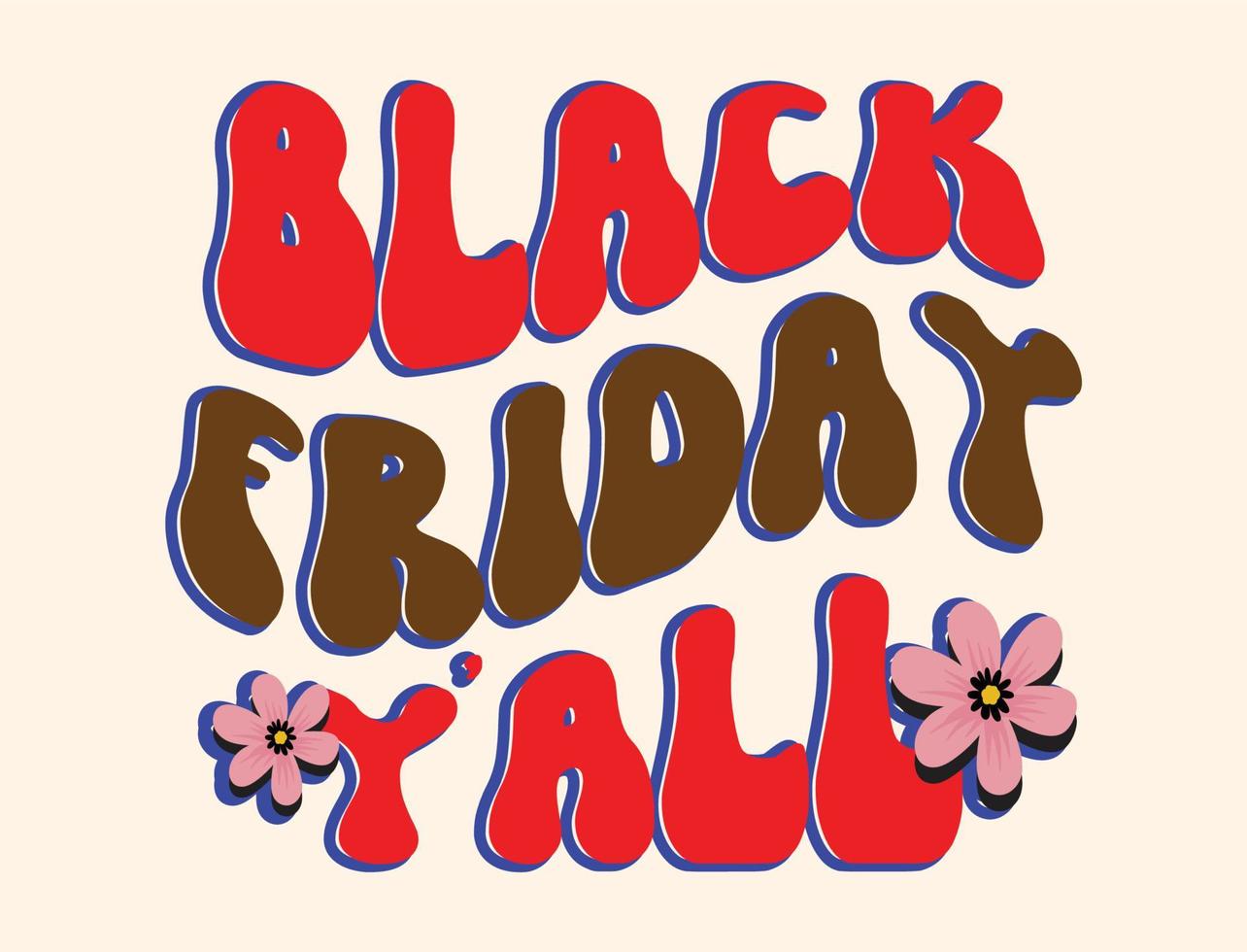 Black friday t-shirt design vector