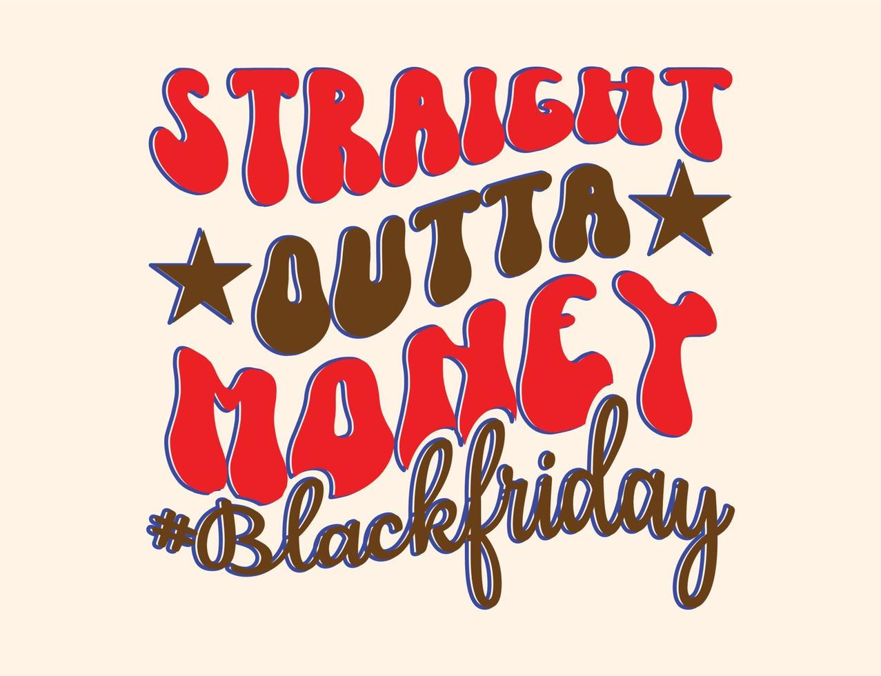 Black friday t-shirt design vector