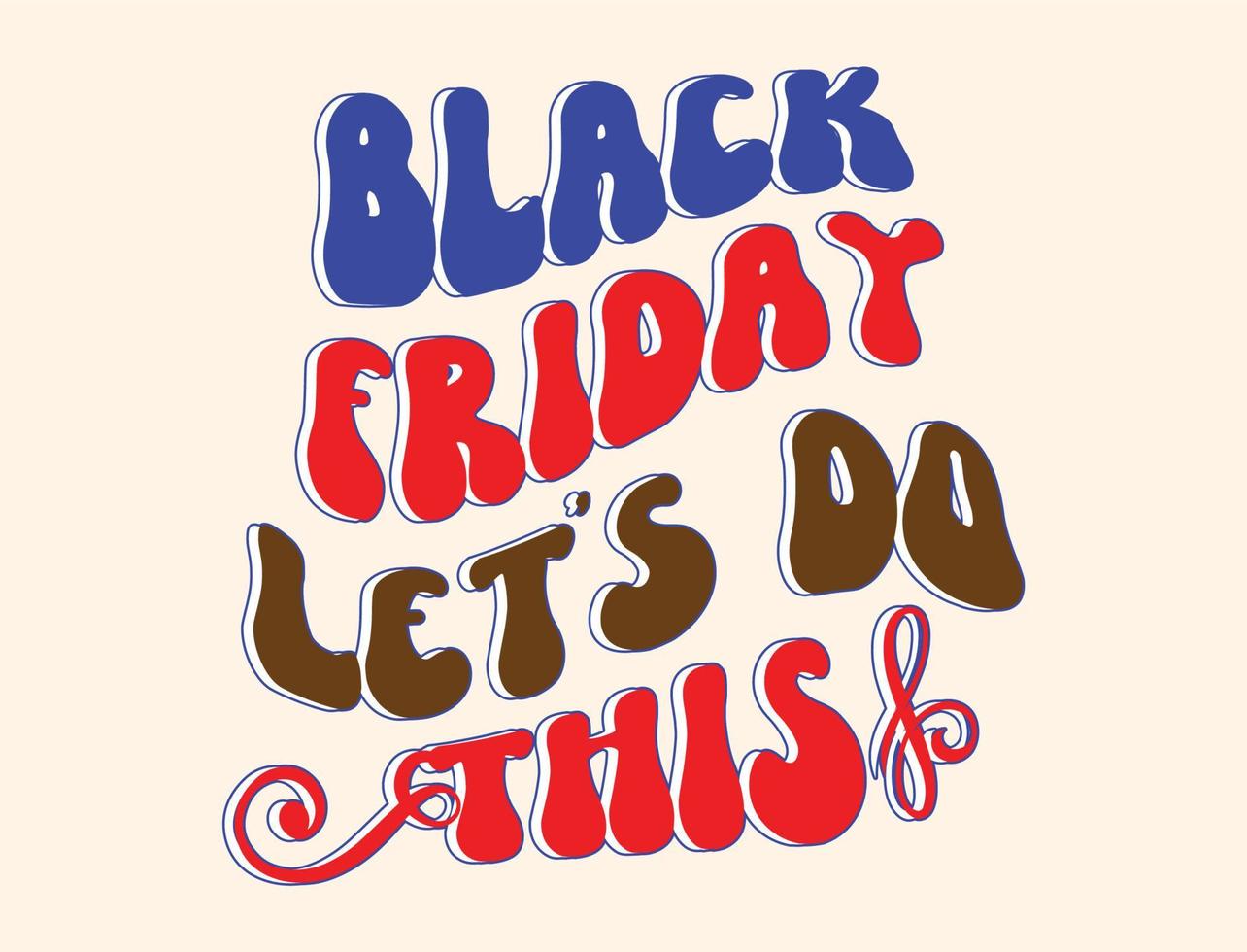 Black friday t-shirt design vector