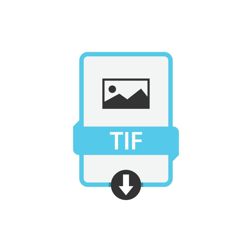 TIF download file format vector