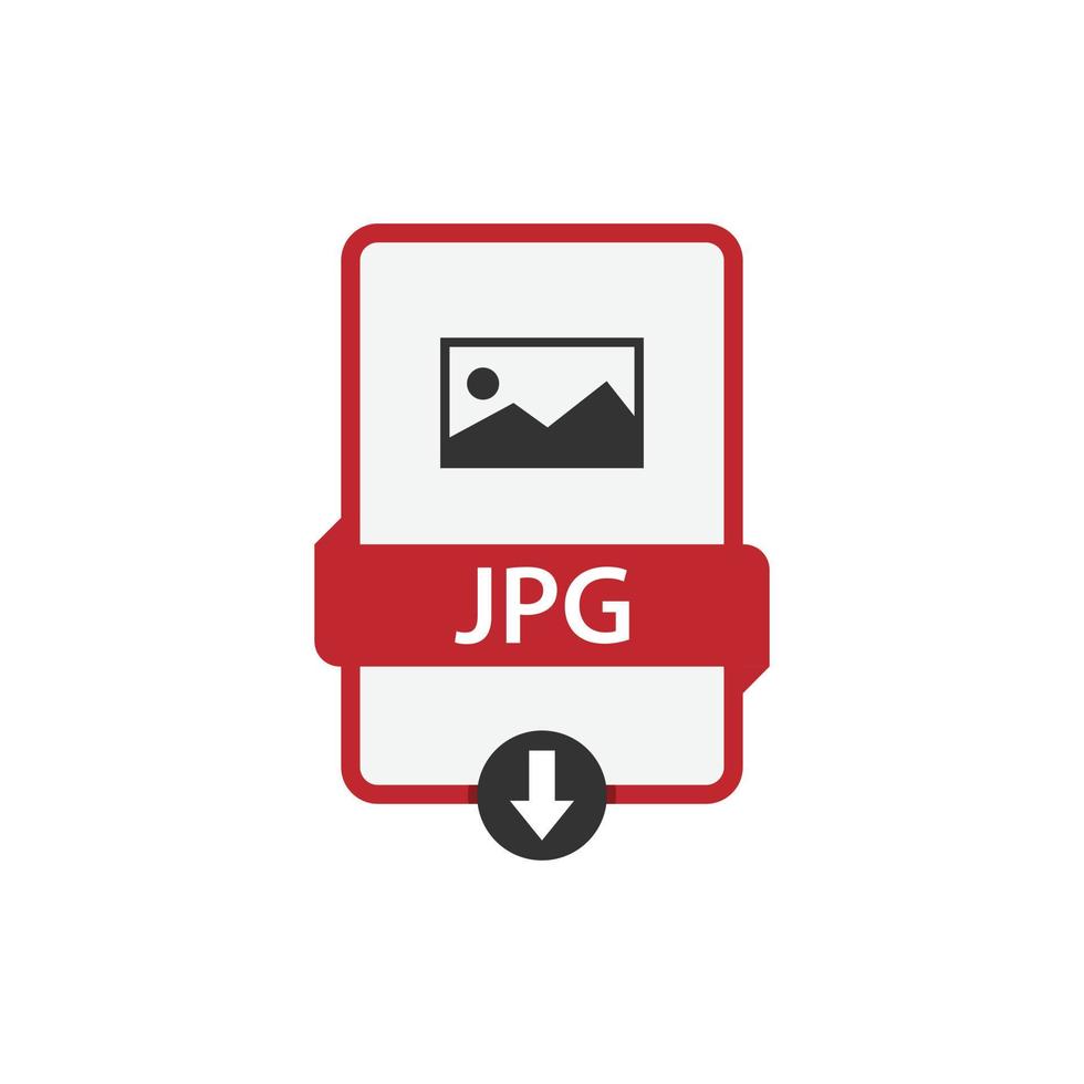 JPG download file vector