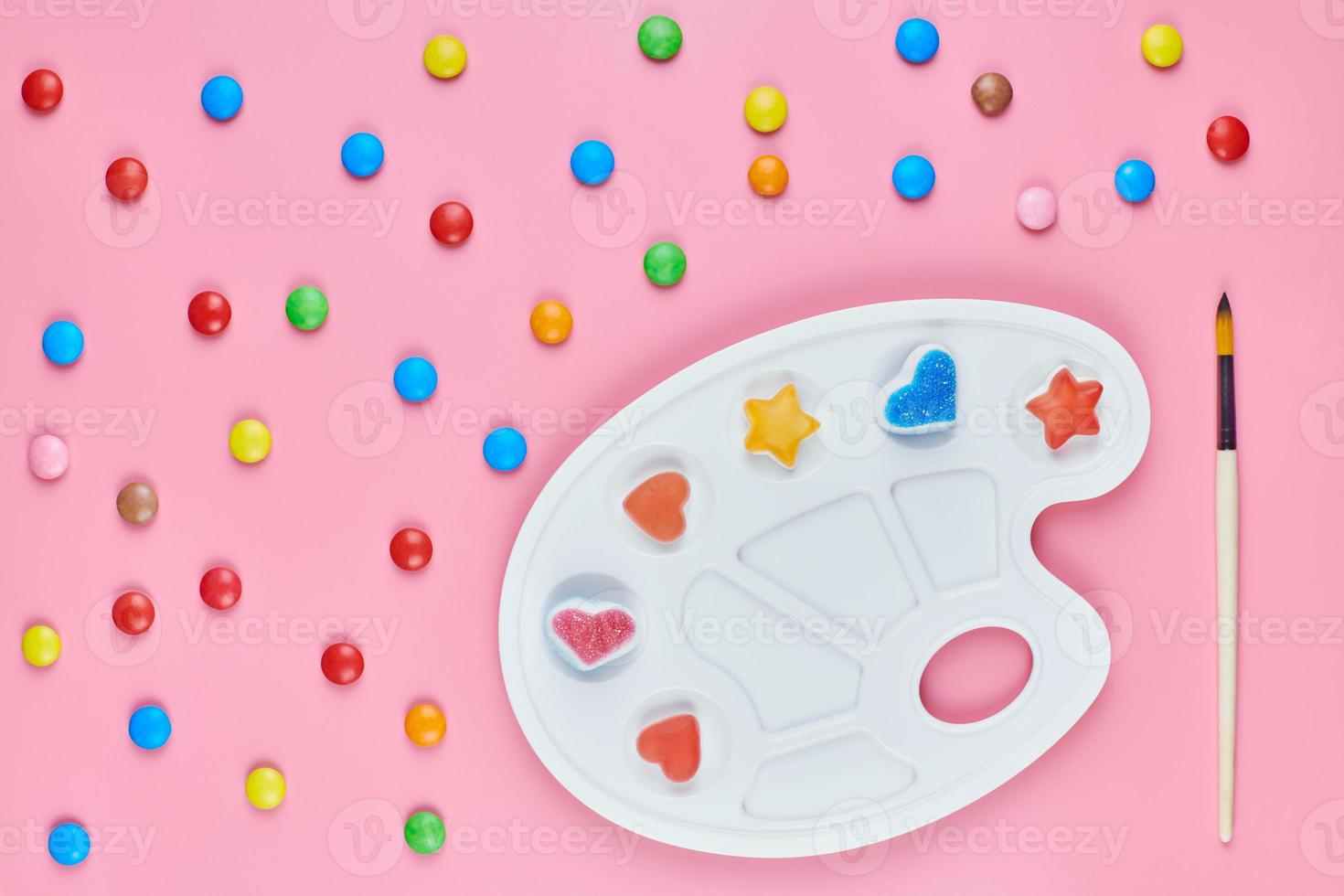 Art of sweetmeats concept photo