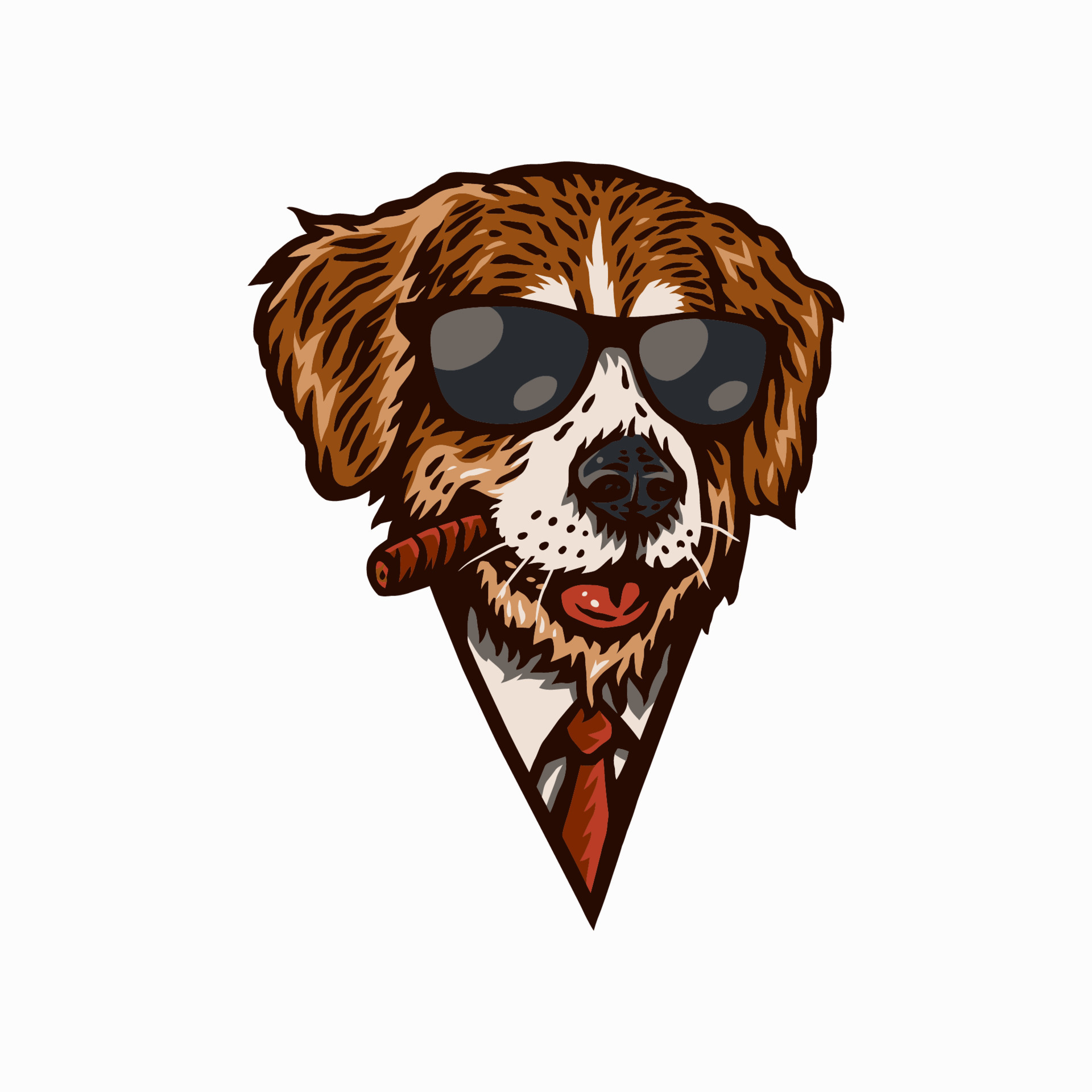 Smoking Dog Vector Art, Icons, and Graphics for Free Download
