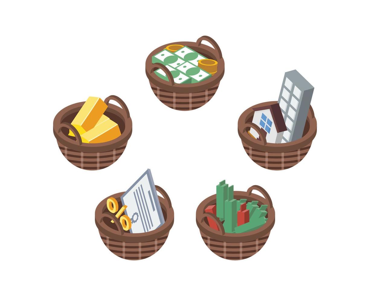 Asset allocation dividing an investment portfolio among different asset