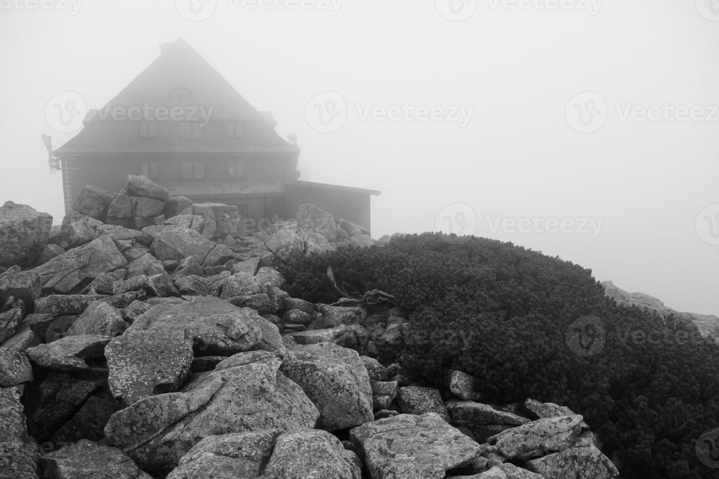 Tourist hostel on Szrenica in the Giant Mountains photo