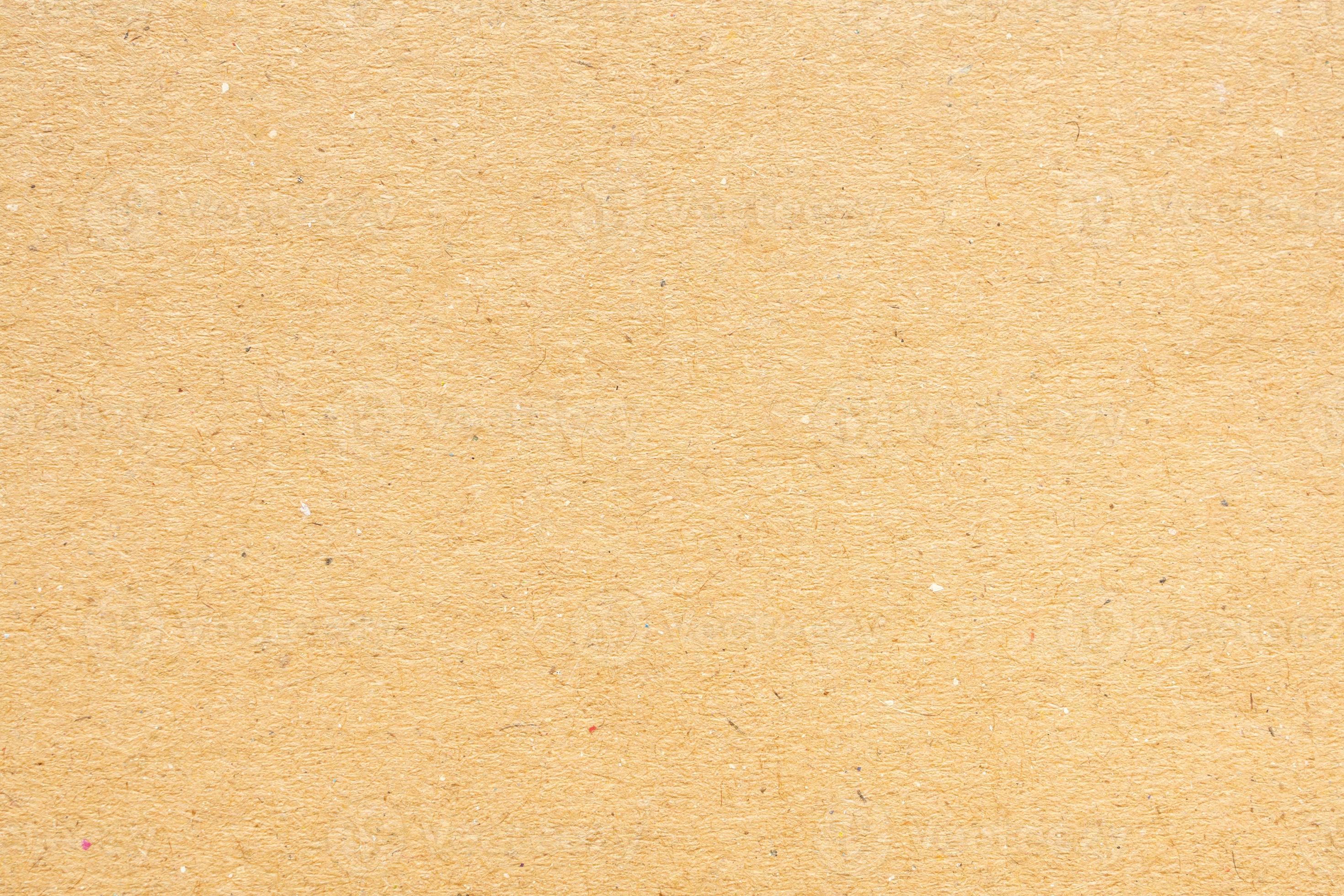 Craft paper texture, a sheet of beige recycled cardboard texture as  background Stock Photo