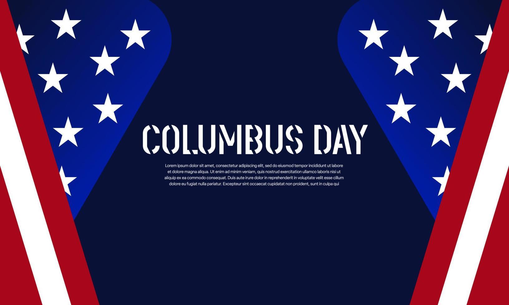 Columbus Day Background with Ship Silhouette, and In Copy Room. Suitable to be placed on content with that theme. vector