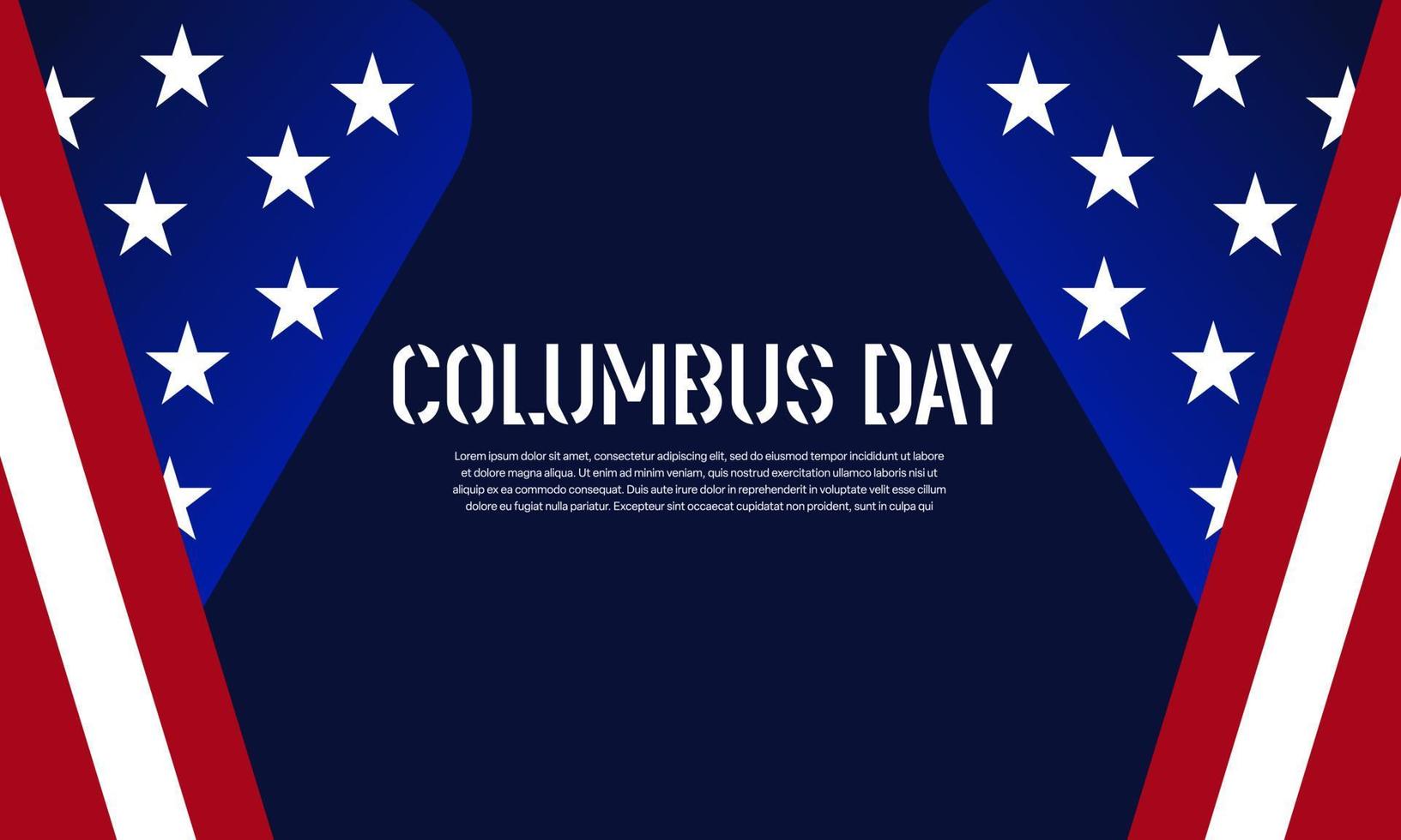 Columbus Day Background with Ship Silhouette, and In Copy Room. Suitable to be placed on content with that theme. vector