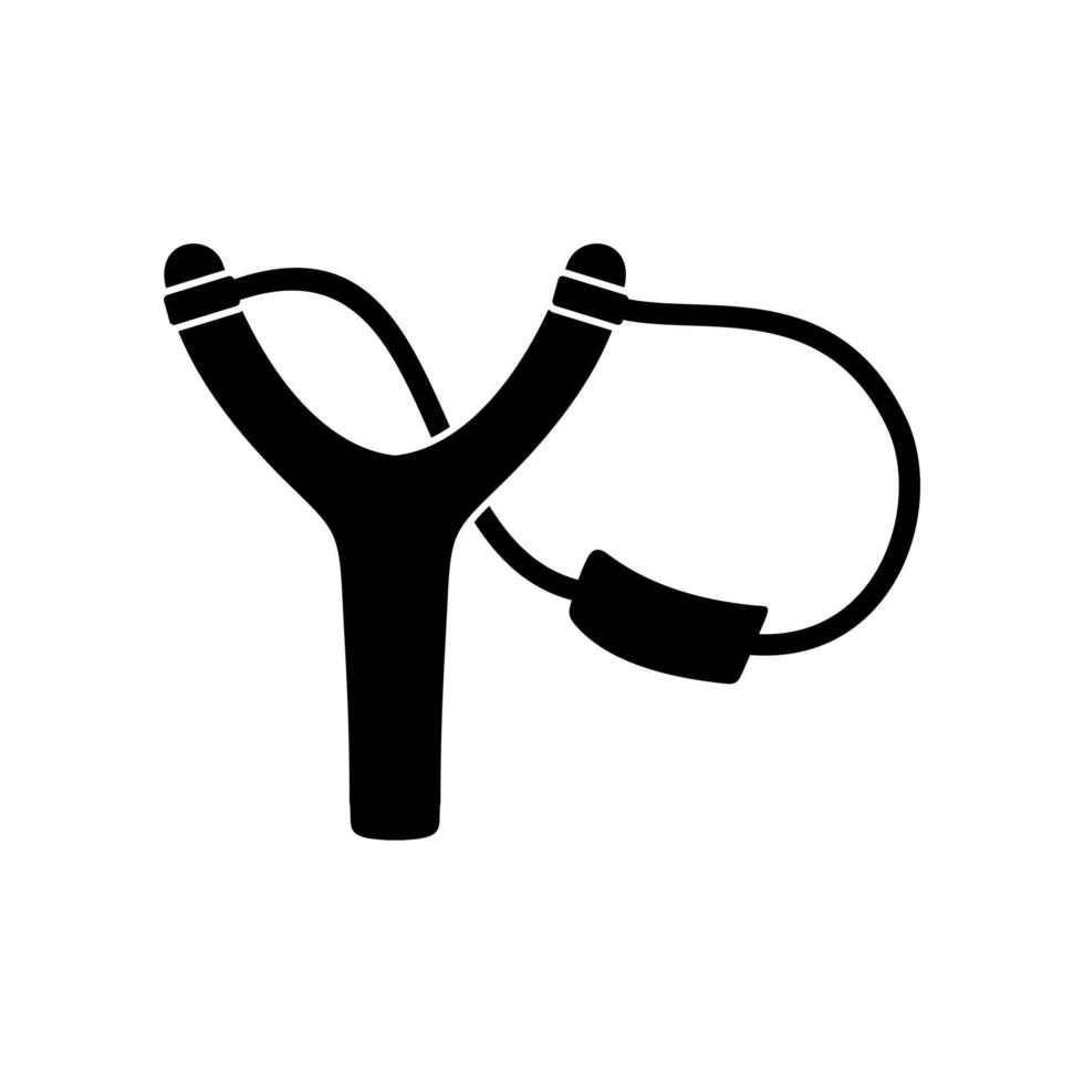 slingshot flat icon vector
