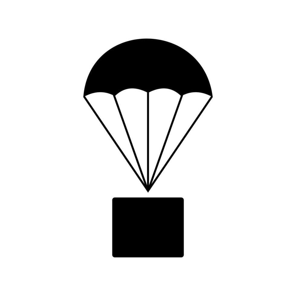 Parachute vector icon 12802522 Vector Art at Vecteezy