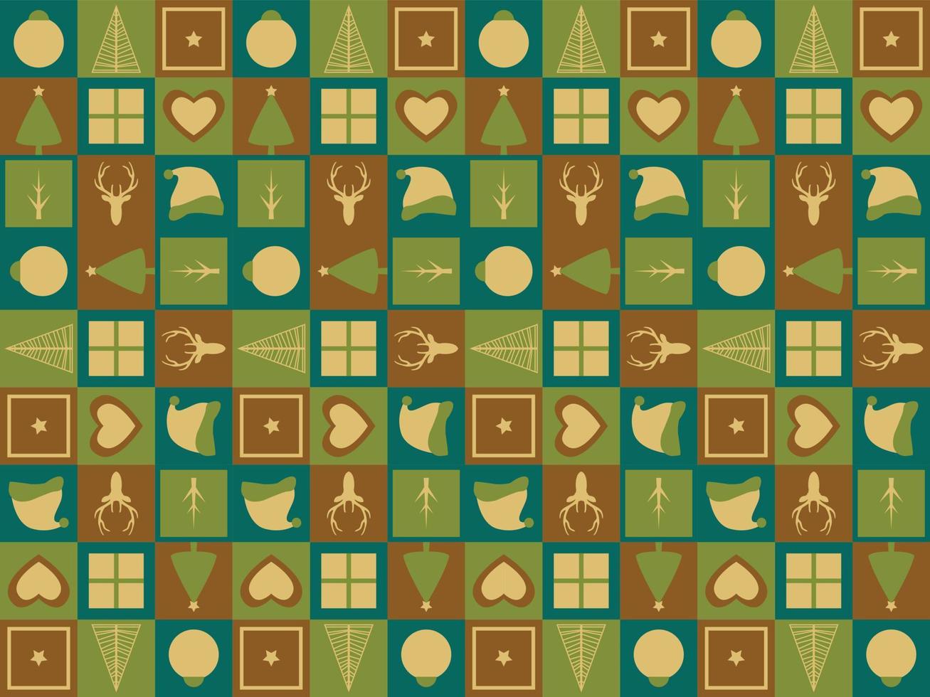 christmas geometric background pattern seamless abstract vector template holiday ornament winter art