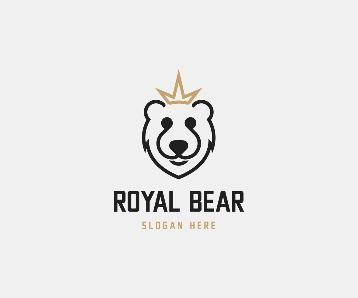 Royal Bear Logo vector