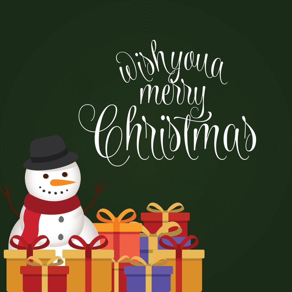 Merry Christmas Background. Abstract vector Template