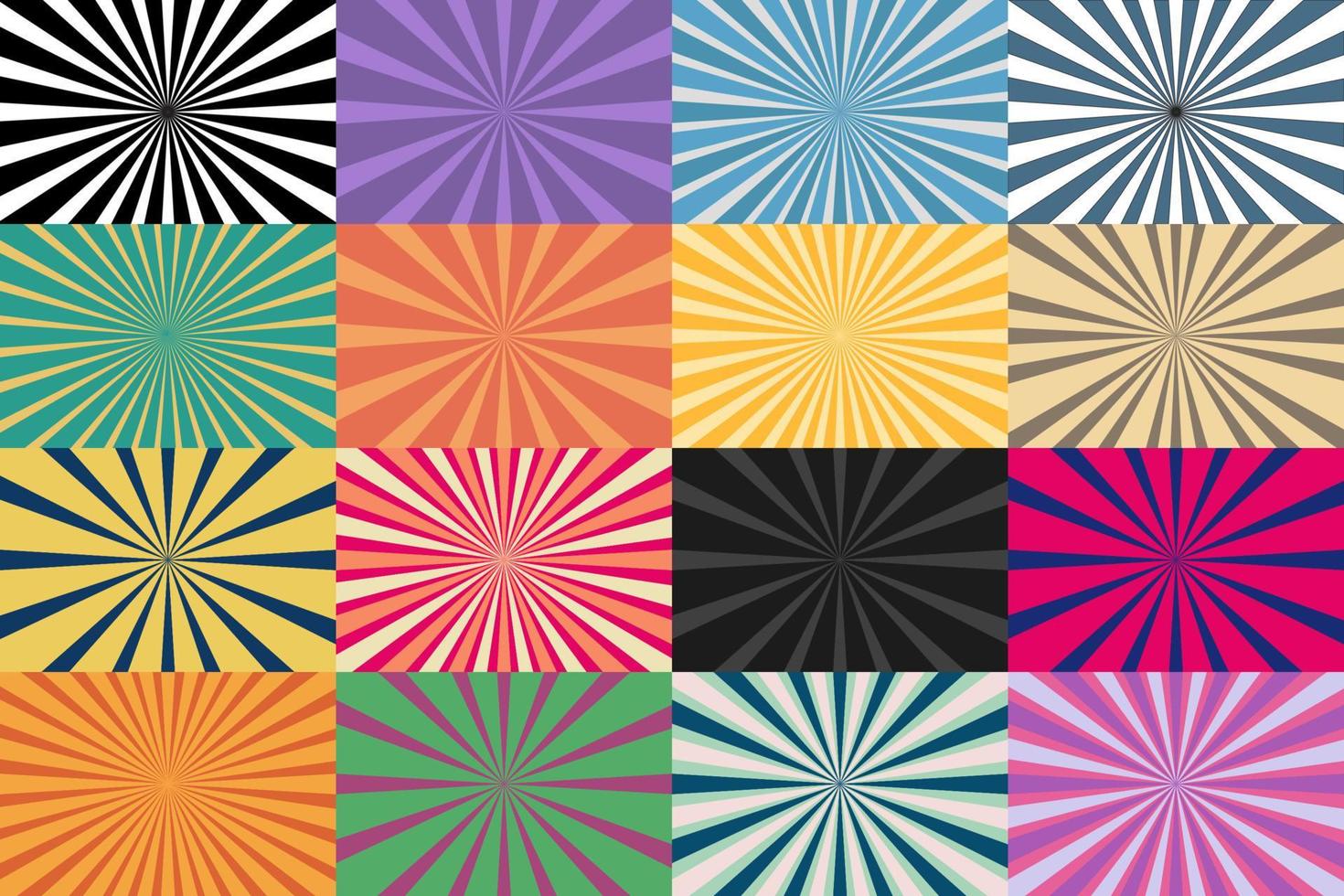 Multicolored backgrounds swirl in a circle in abstract form wallpaper and used to assemble various designs vector