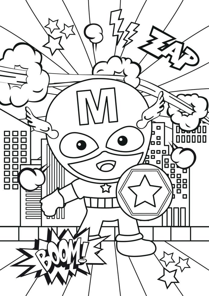 pagina para colorear de superheroes 12804560 Vector en Vecteezy pagina-para-colorear-de-superheroes-12804560-vector-en-vecteezy