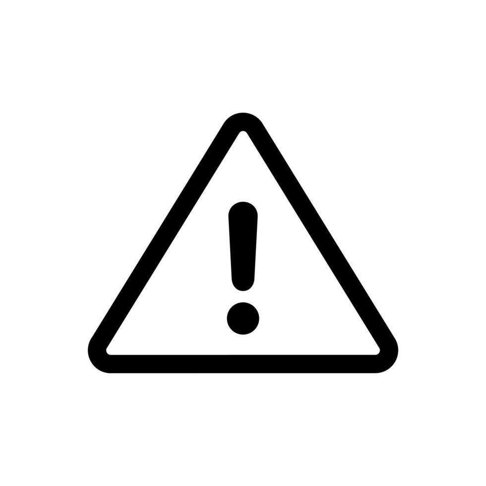 danger symbol icon vector