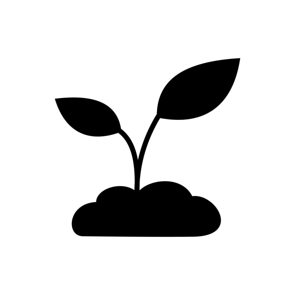 plant flat icon vector