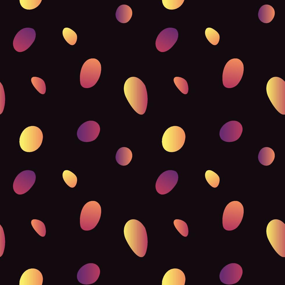 Abstract vector pattern with round spots