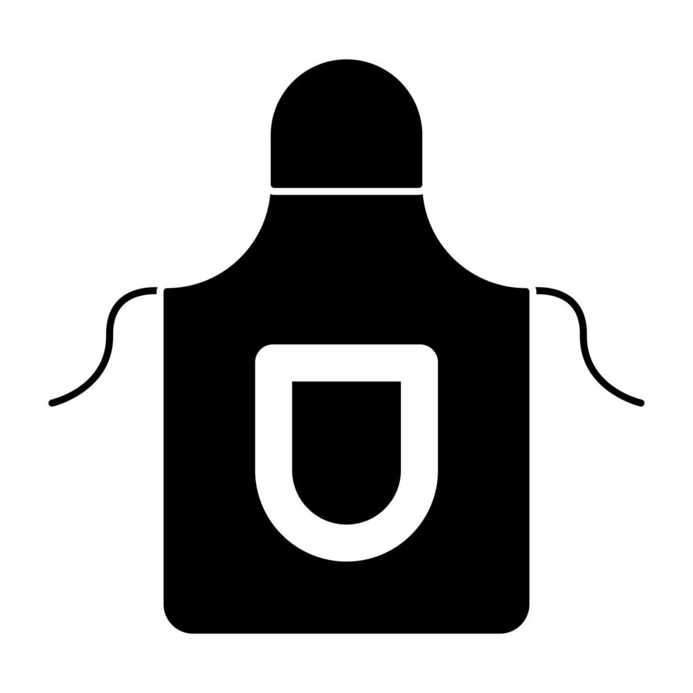 Premium download icon of apron vector